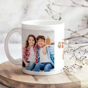 Funny "Over Stimulated Moms Club" 2 Photos  Coffee Mug