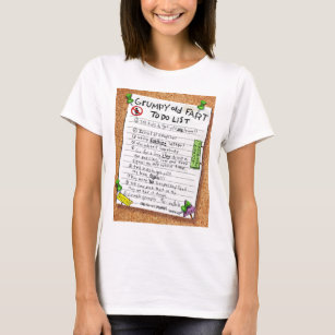 Funny Over the Hill Birtday Gift - Grumpy Old Fart T-Shirt