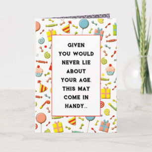 Funny Over-the-hill Birthday Card