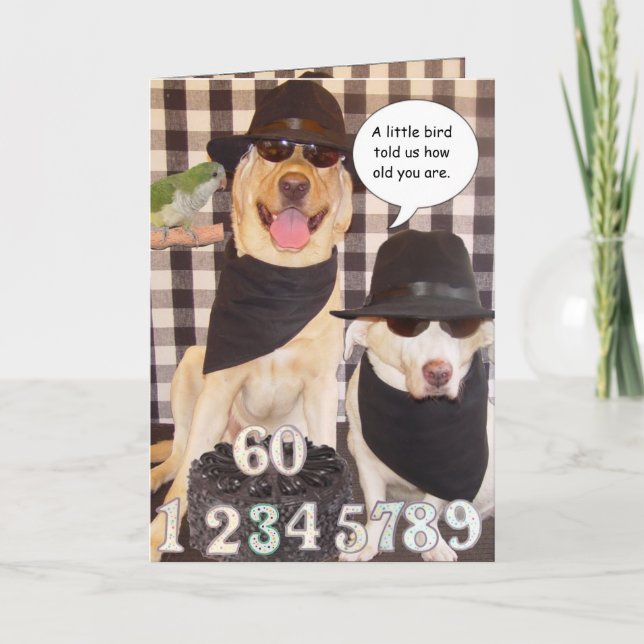 Funny Over the Hill Card (Front)