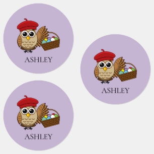 Funny Owl Easter Egg Hunt   Personalize