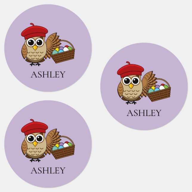 Funny Owl Easter Egg Hunt | Personalize (Group)