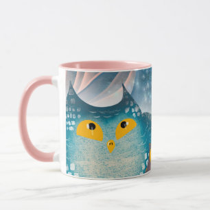 Funny Owl Mug Wrap – Animal Lovers Mug