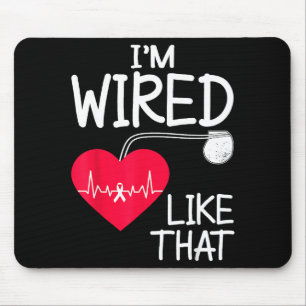 Funny Pacemaker Owner Heart Surgery Survivor  Mouse Pad