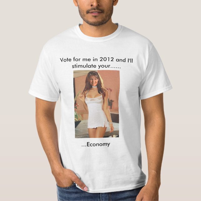 Funny Palin 2012 T Shirts (Anti Obama) (Front)