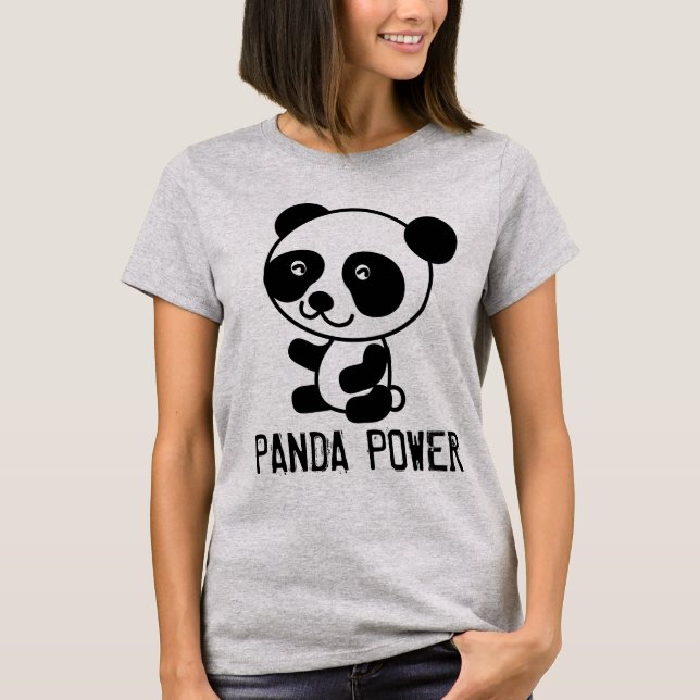 Funny Panda Bear T-shirts (Front)
