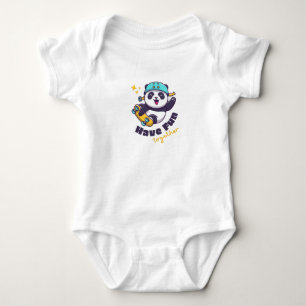 Funny Panda Cute For Animals Lover       Baby Bodysuit