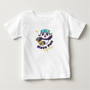 Funny Panda Cute For Animals Lover Baby T-Shirt