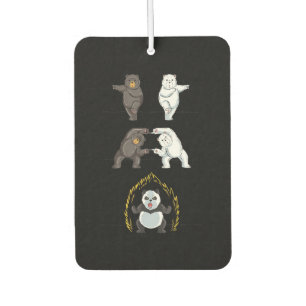 Funny Panda Cute Polar Bear Animal Lover Air Freshener