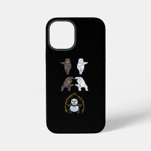 Funny Panda Cute Polar Bear Animal Lover iPhone 12 Mini Case