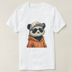 Funny Panda Design For Men Women Boys Girls lover  T-Shirt