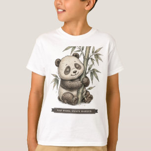 Funny Panda for Kids T-Shirt