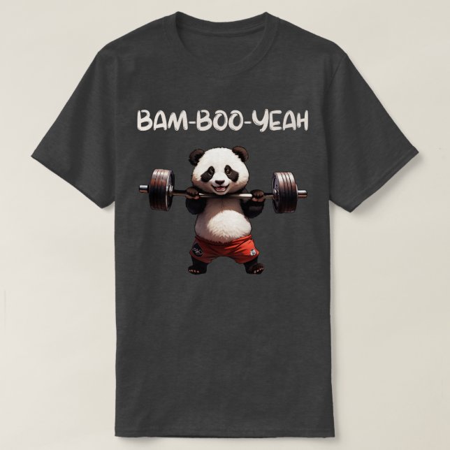 funny panda T-Shirt (Design Front)
