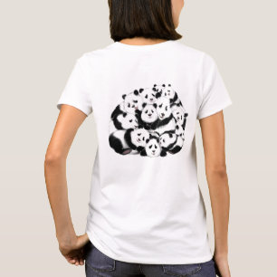 Funny Panda T-Shirt Happy Family Pandas