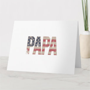 Funny Papa Art for Grandpa from Grandkids Father's Card