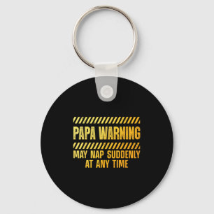 Funny Papa Art For Grandpa From Grandkids Father's Keychain