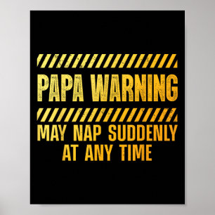 Funny Papa Art For Grandpa From Grandkids Father's Poster