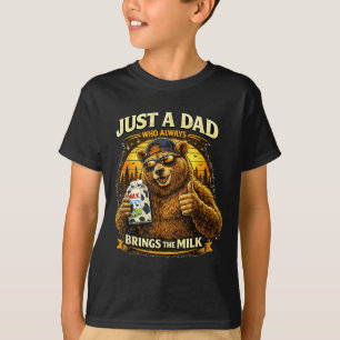Funny Papa Bear for Men Dad Fathers Day Birthday T-Shirt