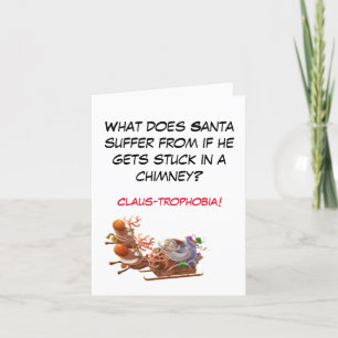 Funny Papa Joke Carte de Noël