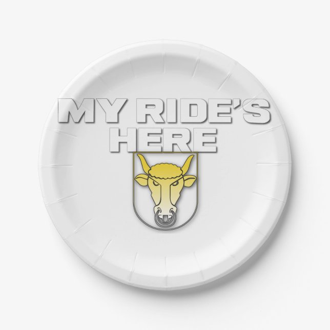 funny paper plate (Front)