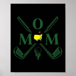 Funny Par Mom Golf Matching Golfing Quote Party Po Poster
