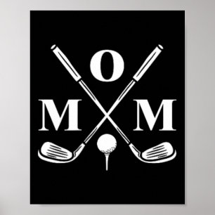 Funny Par Tee Mom Golf Matching Golfing Quote Part Poster