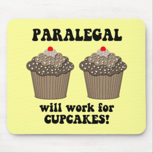 funny paralegal mouse pad