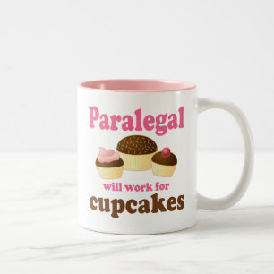 Funny Paralegal Two-Tone Coffee Mug