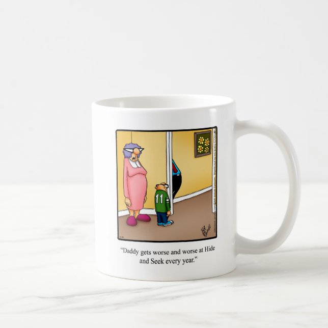 Funny Parenthood Humour Mug Gift (Right)