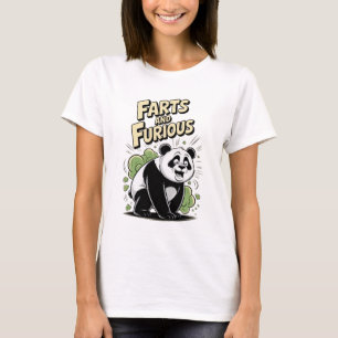Funny Parody Movie on a Black T-Shirt