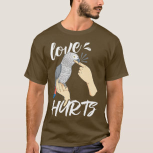 Funny Parrot Gift Product Pet Parrots Bird Love Hu T-Shirt