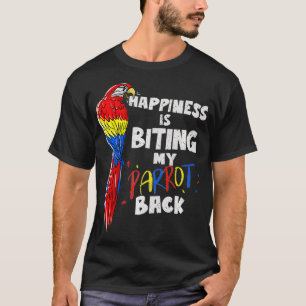 Funny Parrot Lover Gift For Men Women Kids Cool T-Shirt