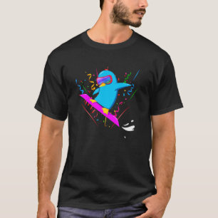 Funny Party Animal Sunglasses Antarctic Snowboard T-Shirt