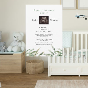 Funny Party for Mom and I? Ultrasound Baby Shower Invitation