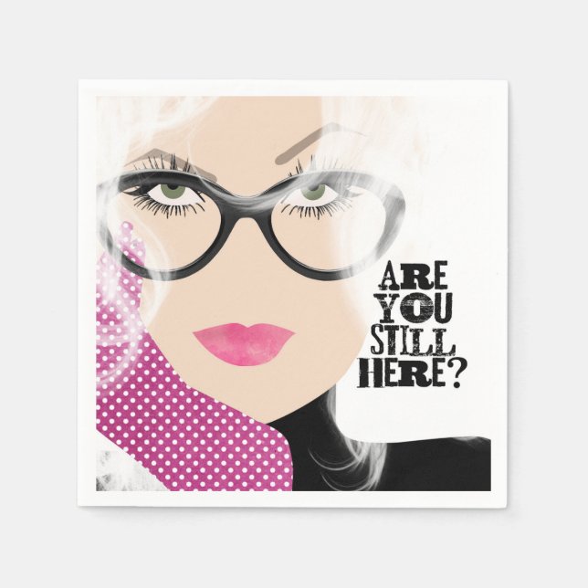 Funny PartyWare - LaRue's Paper Napkins (Front)