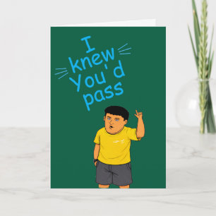 Funny passed the bar exam card