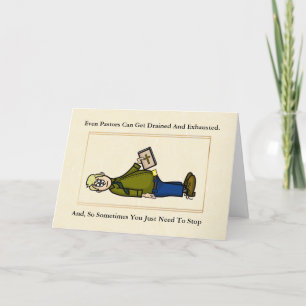 Funny Pastor Appreciation Card Ver. 2