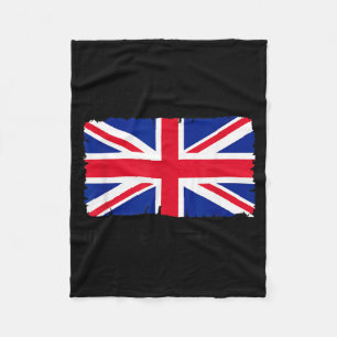 Funny Patriotic British 4th of July - Independence Fleece Blanket