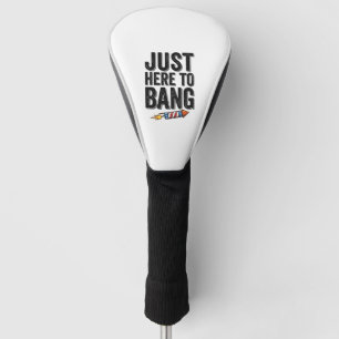Funny Patriotic Firework Bang Vintage Shirt Design Golf Head Cover