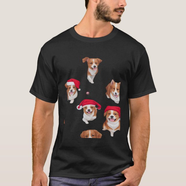 funny patterns christmas yule yuletide Classic T-S T-Shirt (Front)