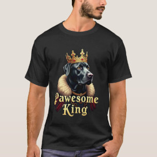 Funny Pawesome Cane Corso King Dog Art T-Shirt