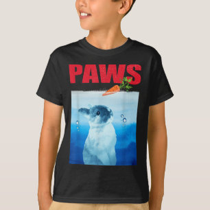 Funny Paws Bunny Rabbit Lover Bunny Parody Joke Bu T-Shirt