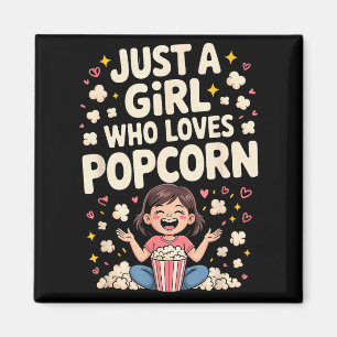Funny Pcorn Art For Women Girls Kid P Corn Pcorn L Magnet
