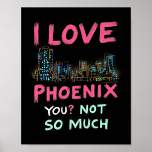 Funny Pcute Ss Cute Ssnix Arizona Night Skyline Vi Poster