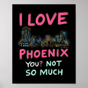 Funny Pcute Ss Cute Ssnix Arizona Night Skyline Vi Poster