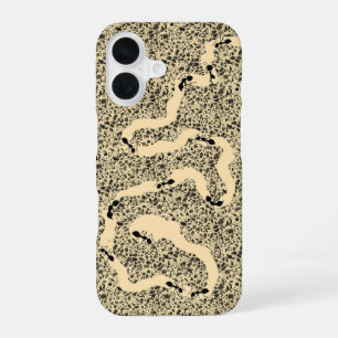 Funny Peach Ant Farm Insect Humour iPhone 16 Case