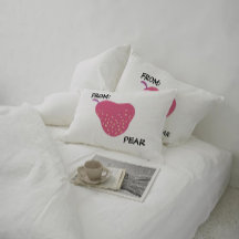 Funny Pear Pun – “From: Pear” Pop Art Fruit Canva