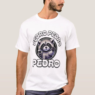 Funny Pedro Pedro Dancing Raccoon Popular Internet T-Shirt