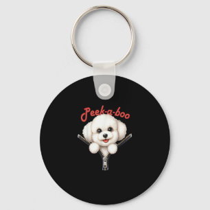 Funny - Peekaboo Halloween Keychain