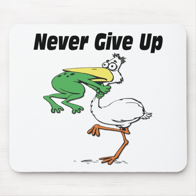Funny Pelican Mouse Pad (Front)